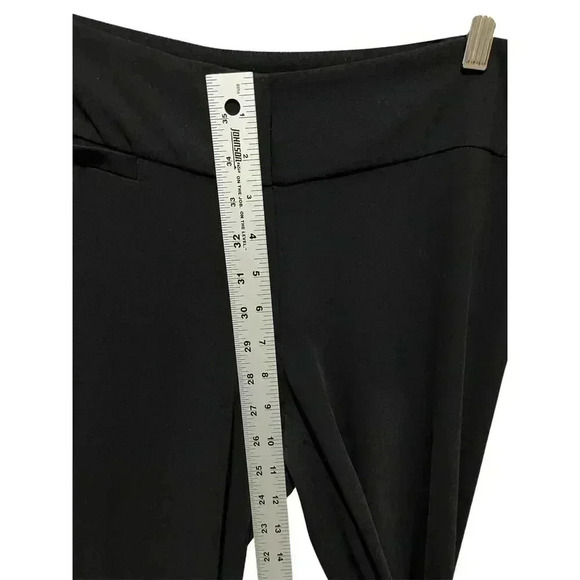 Eileen Fisher Black Straight Dress Pants Size 8 Career Work Office - Picture 8 of 9